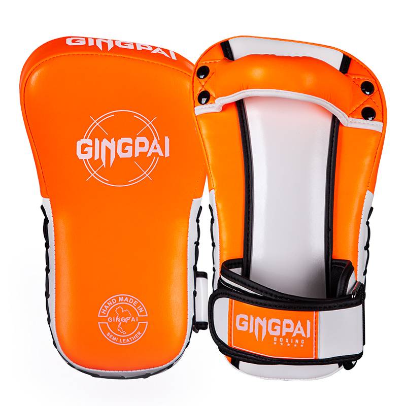 Child foot target -- orange pair (2)